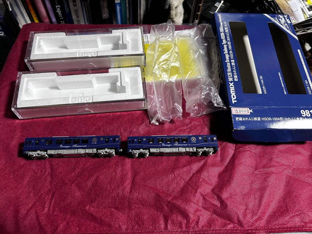 TOMIX 98128肥薩おれんじ鉄道　おれんじ食堂Nゲージ　室内灯あり