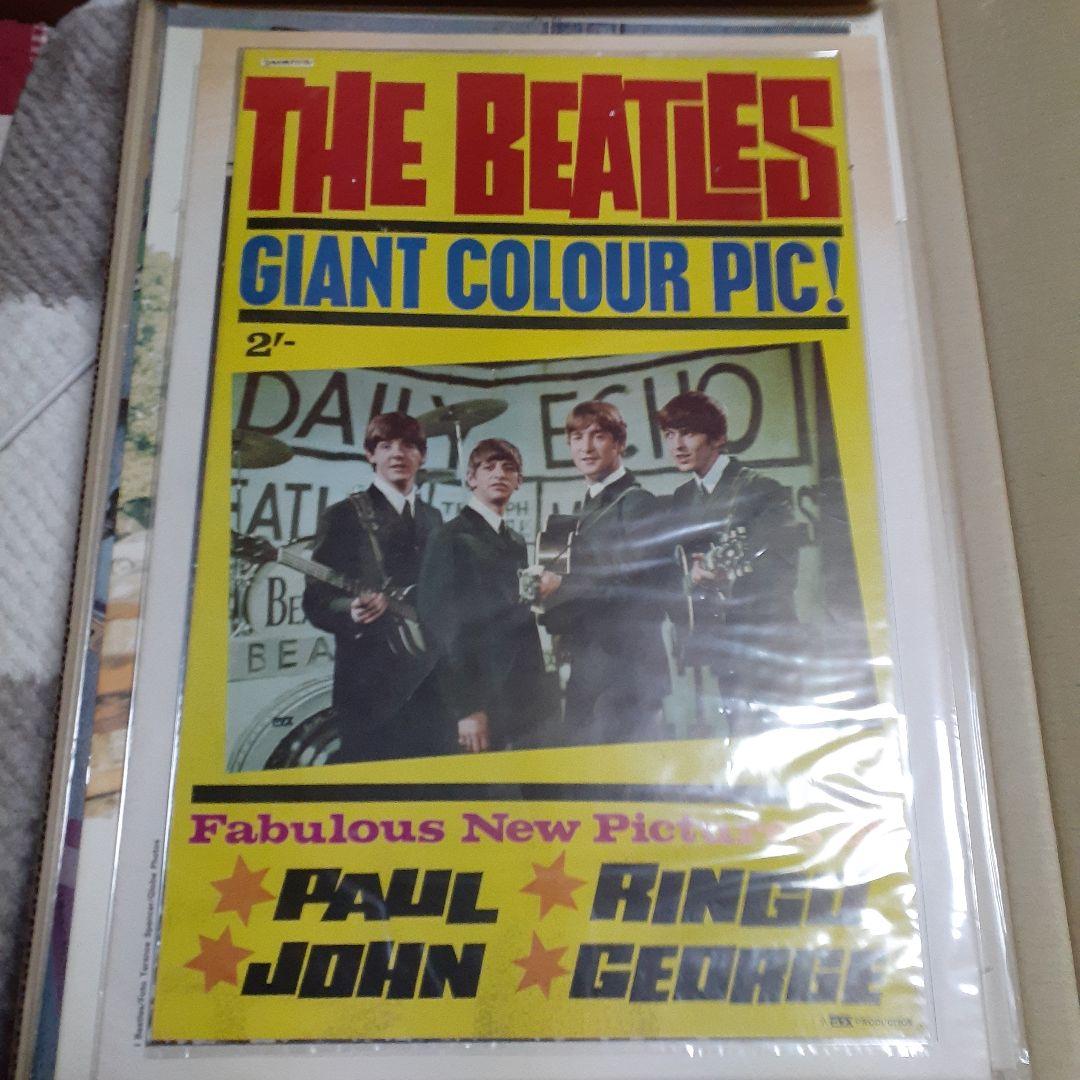 入手困難ビートルズ1960年代 大判ポスターブック新聞色々8冊セット★送料込み