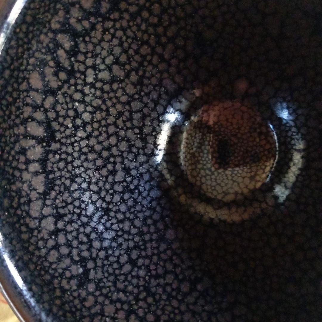 常滑焼　油滴天目　抹茶茶碗