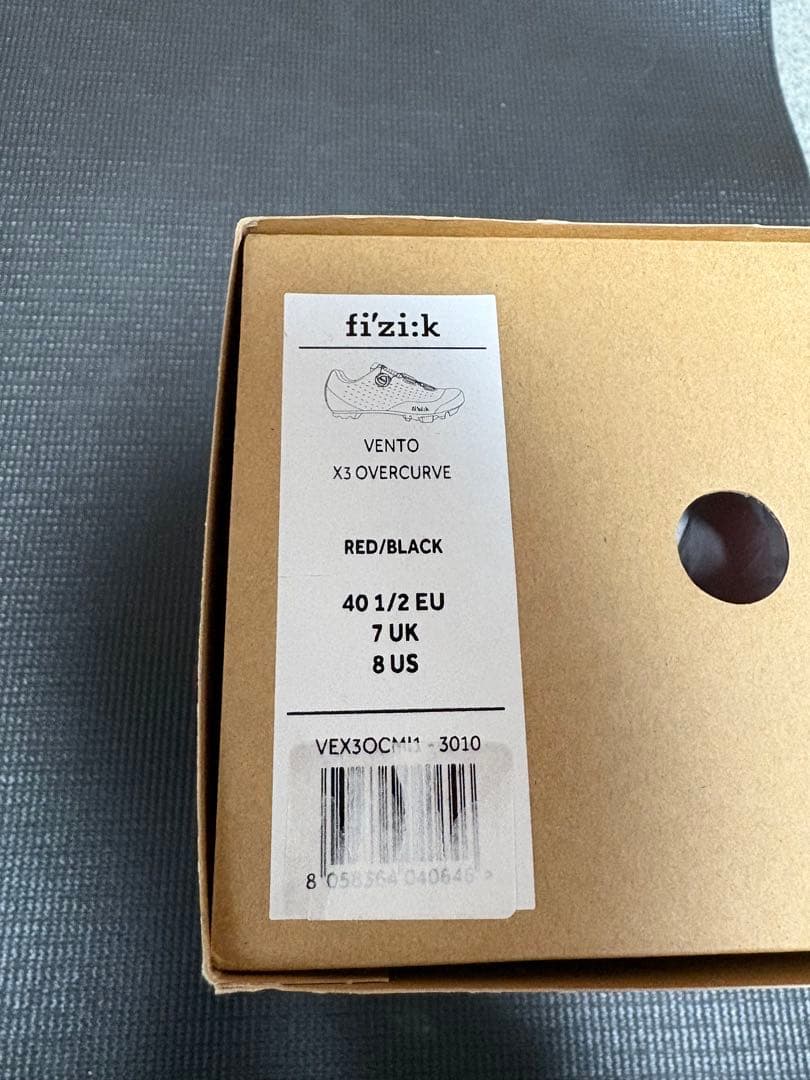 fi'zi:k VENTO X3 OVERCURVE 40.5サイズ