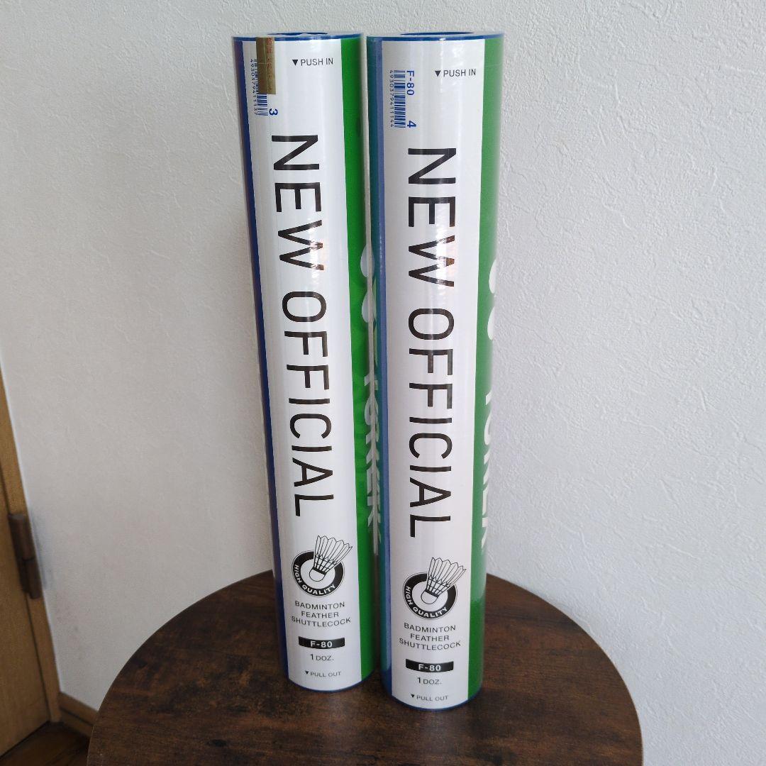 【新品・未開封】YONEX バドミントンシャトル NEW OFFICIAL
