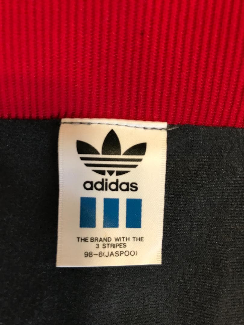 adidas　ビンテージ　サッカーウインドブレーカー上下セット　XL　デサント製