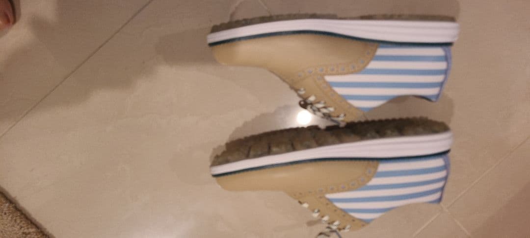 超美品お買得❣️ お洒落 コールハーンオックスコラボゴルフシューズ22～23cm