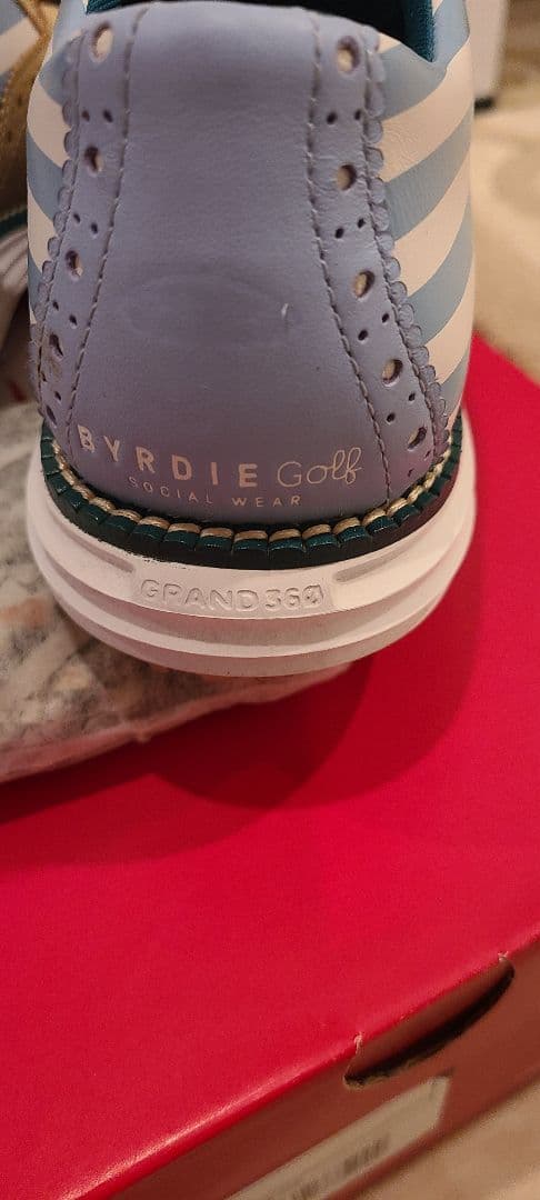 超美品お買得❣️ お洒落 コールハーンオックスコラボゴルフシューズ22～23cm