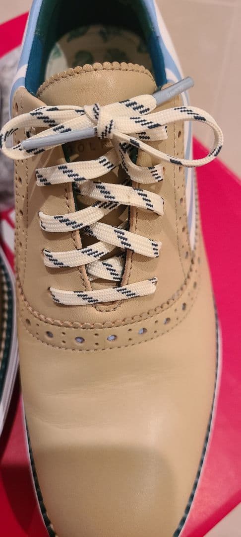 超美品お買得❣️ お洒落 コールハーンオックスコラボゴルフシューズ22～23cm