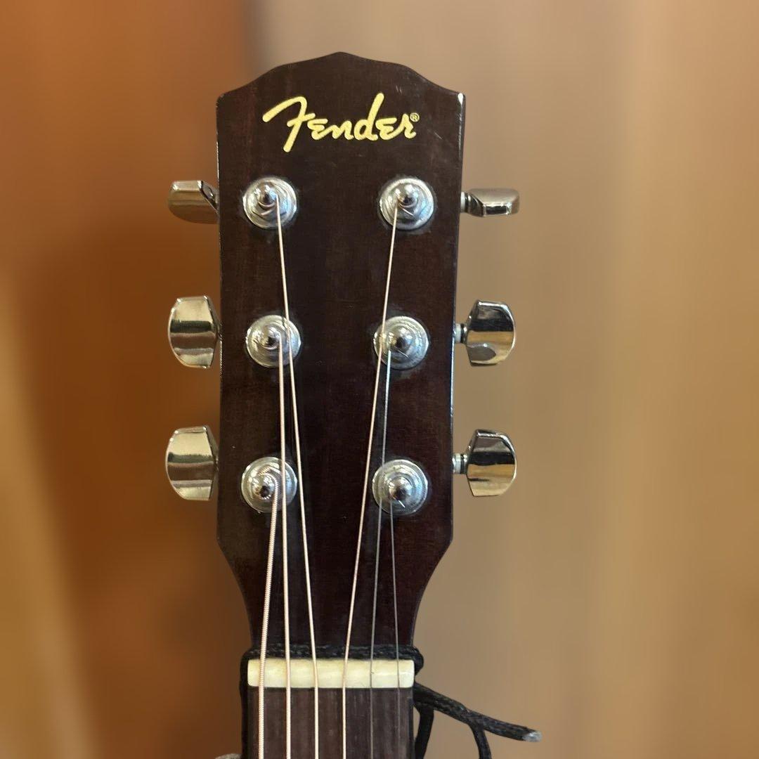 Fender CD-60 NAT アコースティックギター Fendeストラップ付
