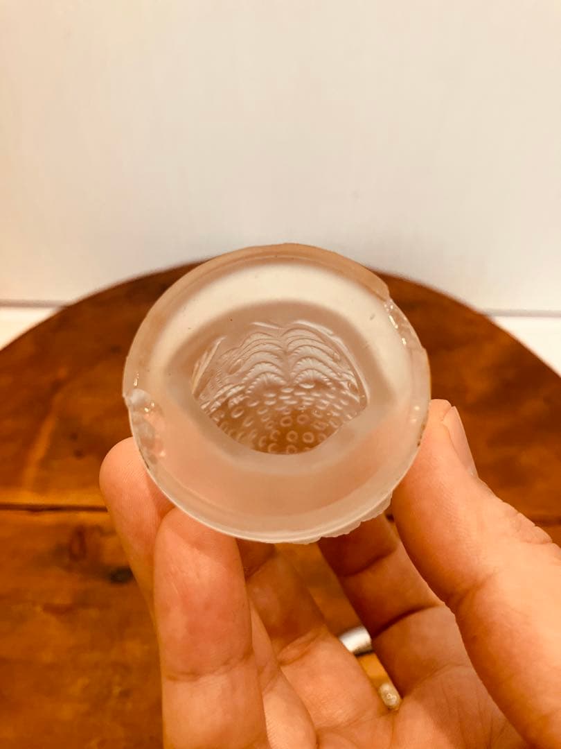 雰囲気抜群！ミミズク型豆ランプ◇豆ランタン◇アンティークランプ◇ビンテージランプ