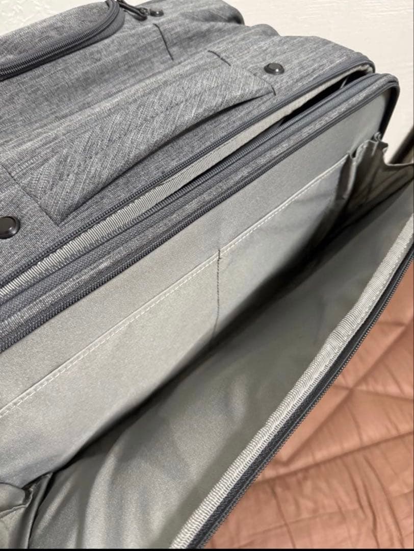 【廃盤品】無印良品 ソフトキャリーケース Lサイズ グレー