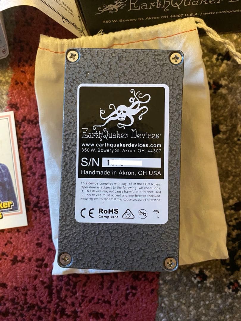 ギター EarthQuaker Devices White Light