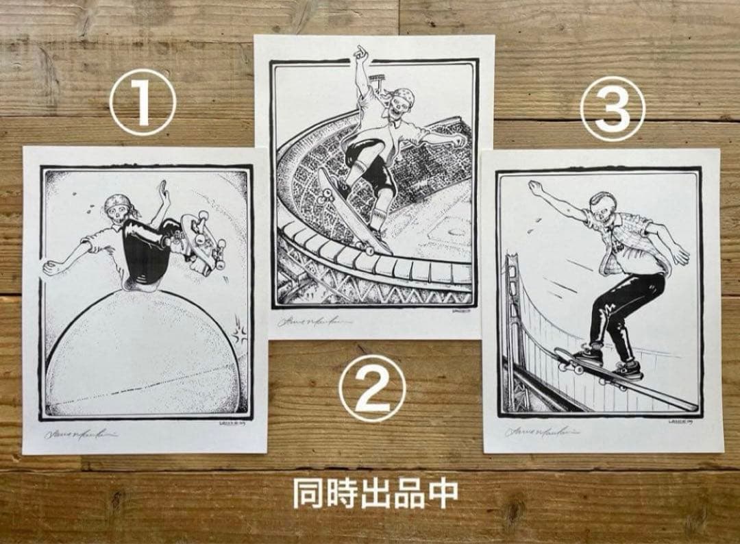 Lance Mountain x Anti Hero アート ポスター②