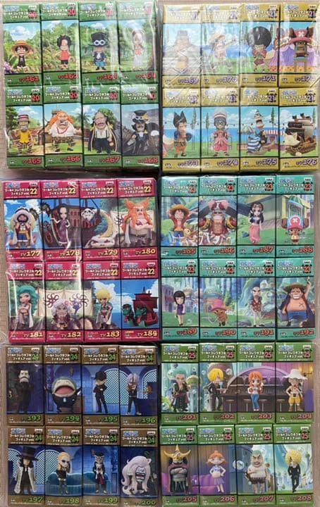 ワンピース ワールド コレクタブル フィギュア ワーコレ 全248種 コンプ