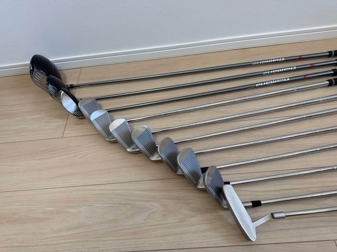 ブリヂストン メンズゴルフクラブセット BG-100 11本 中古購入後未使用