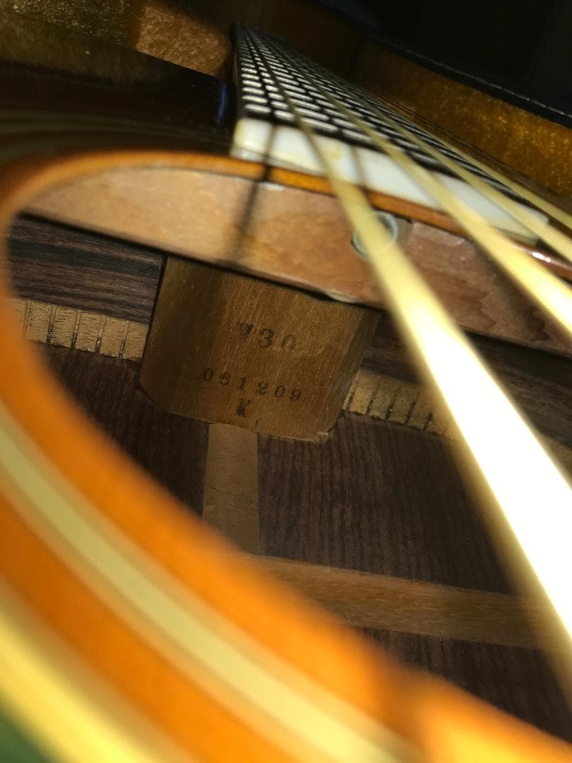 Morris W-30 モーリス【整備品】シール跡有り アコギ ハードケース