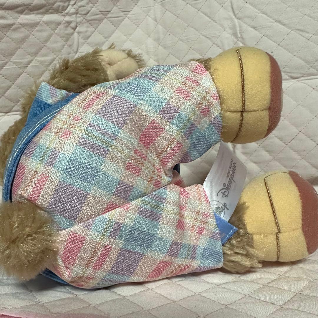 香港ディズニー　春日　スイートスプリング　ダッフィ　シェリーメイ　ぬいぐるみSS