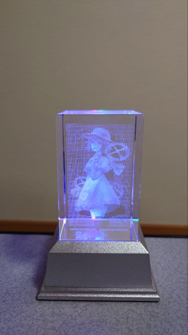 椎名まゆり 3Dクリスタル