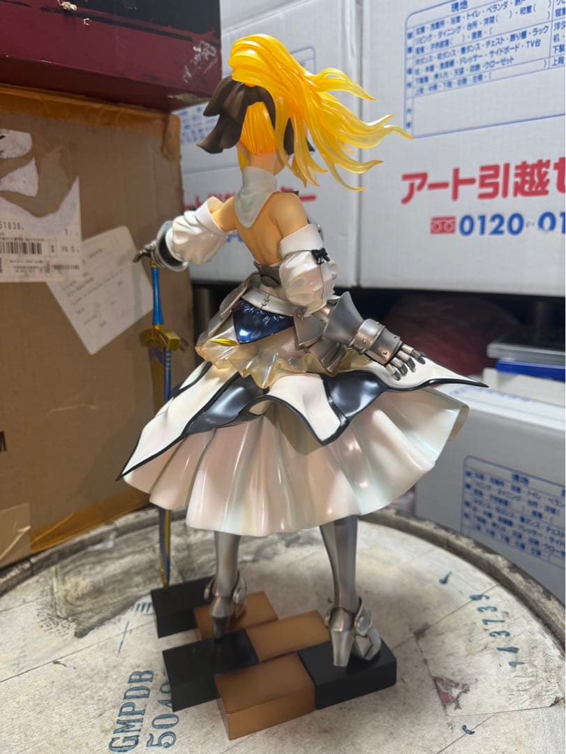 セイバー　Fate フェイト　絶対領域　ガレージキット　1/4 セイバーリリィ