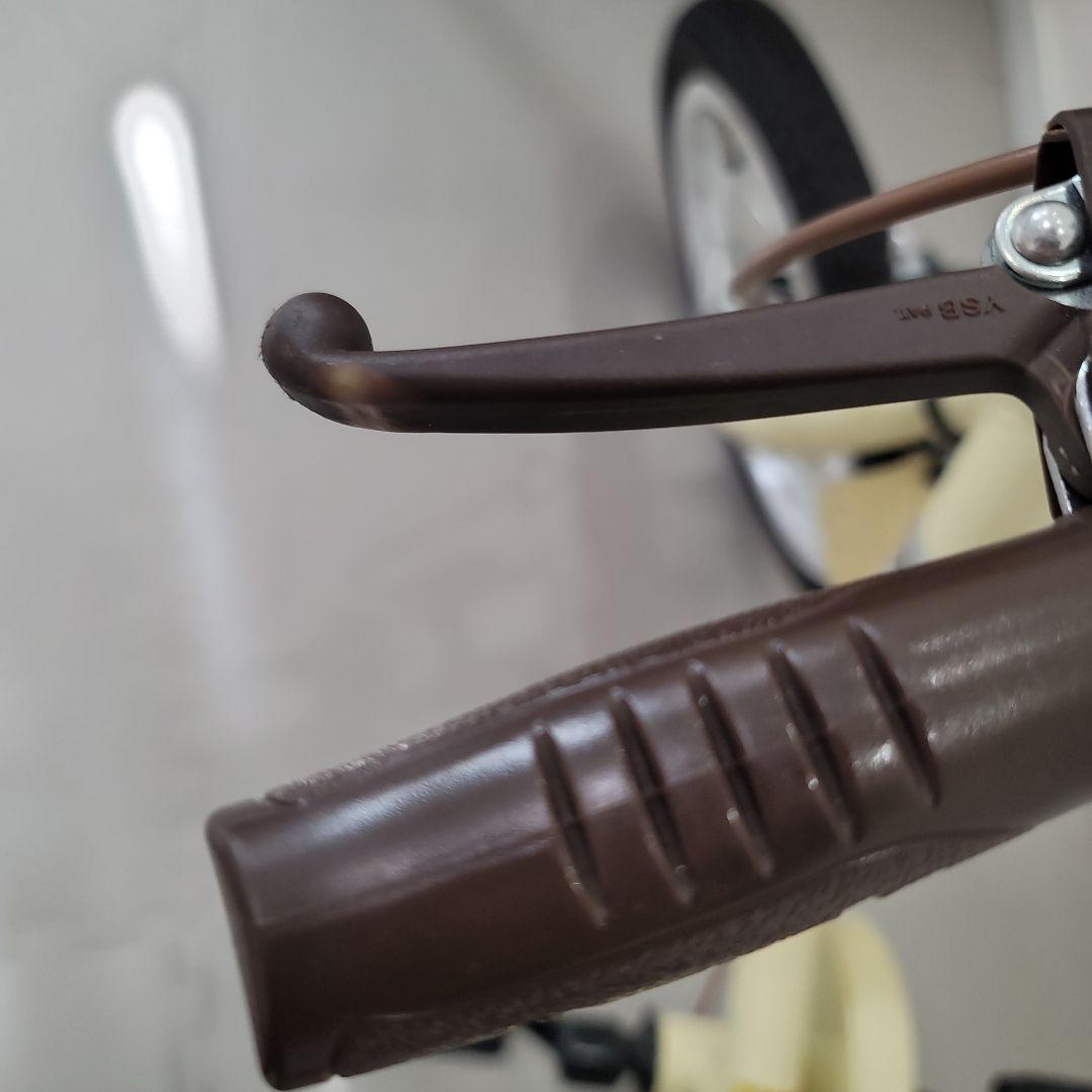 ケッターサイクルII アイボリー14 キッズプロテクター付き自転車 子供