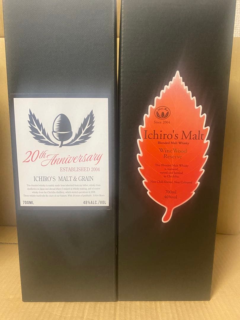 【限定価格‼️】イチローズモルト　20周年　ワインウッド