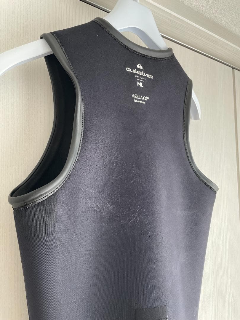 QUIKSILVER ロングジョン ウェットスーツ MLサイズ 2.0mm
