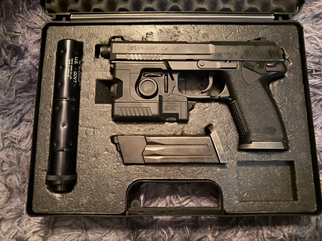 g*6様 東京マルイSOCOM MK23 固定ガスガン サイレンサー付き