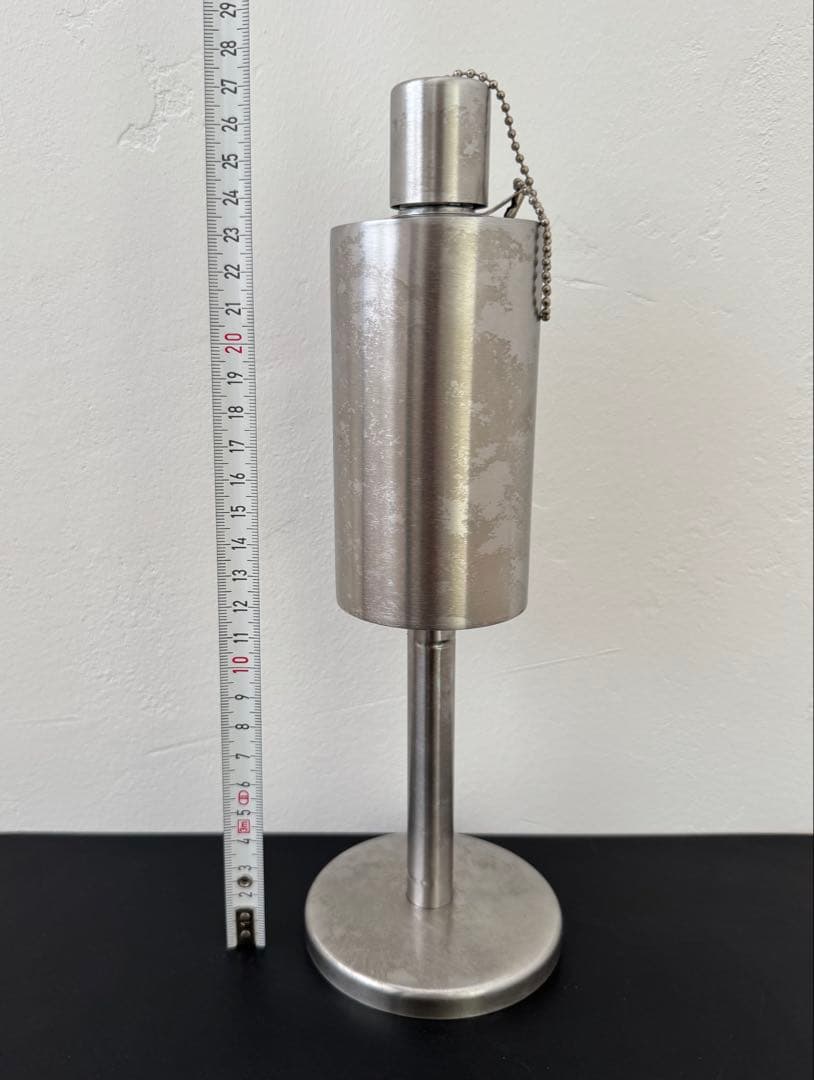 Tischfackel Edelstahl rostfrei ②