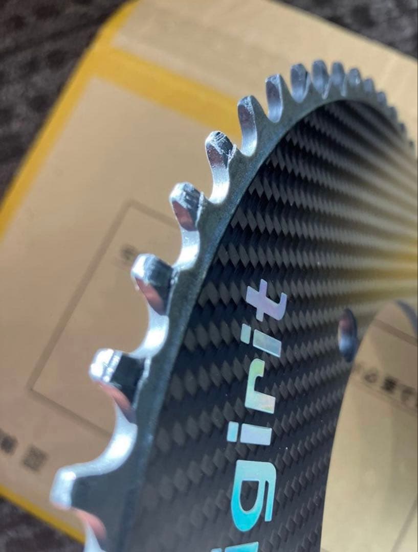 Digirit 63T カーボンチェーンリング　ジャンク