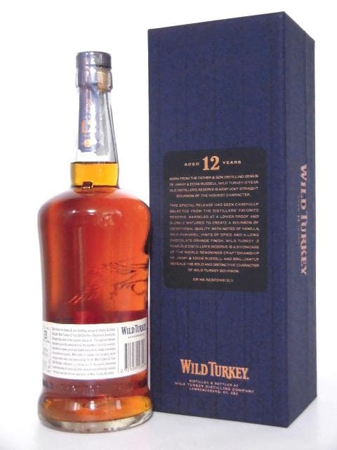 【L2】ワイルドターキー 12年 箱付 終売品 700ml