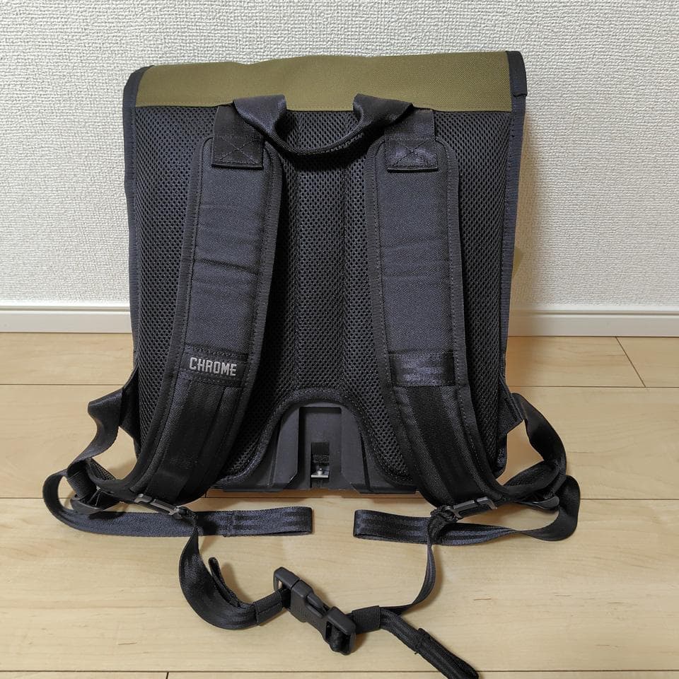【ブロンプトン】バーサタイルバックパック 2.0（カーキ）＋バッグフレーム