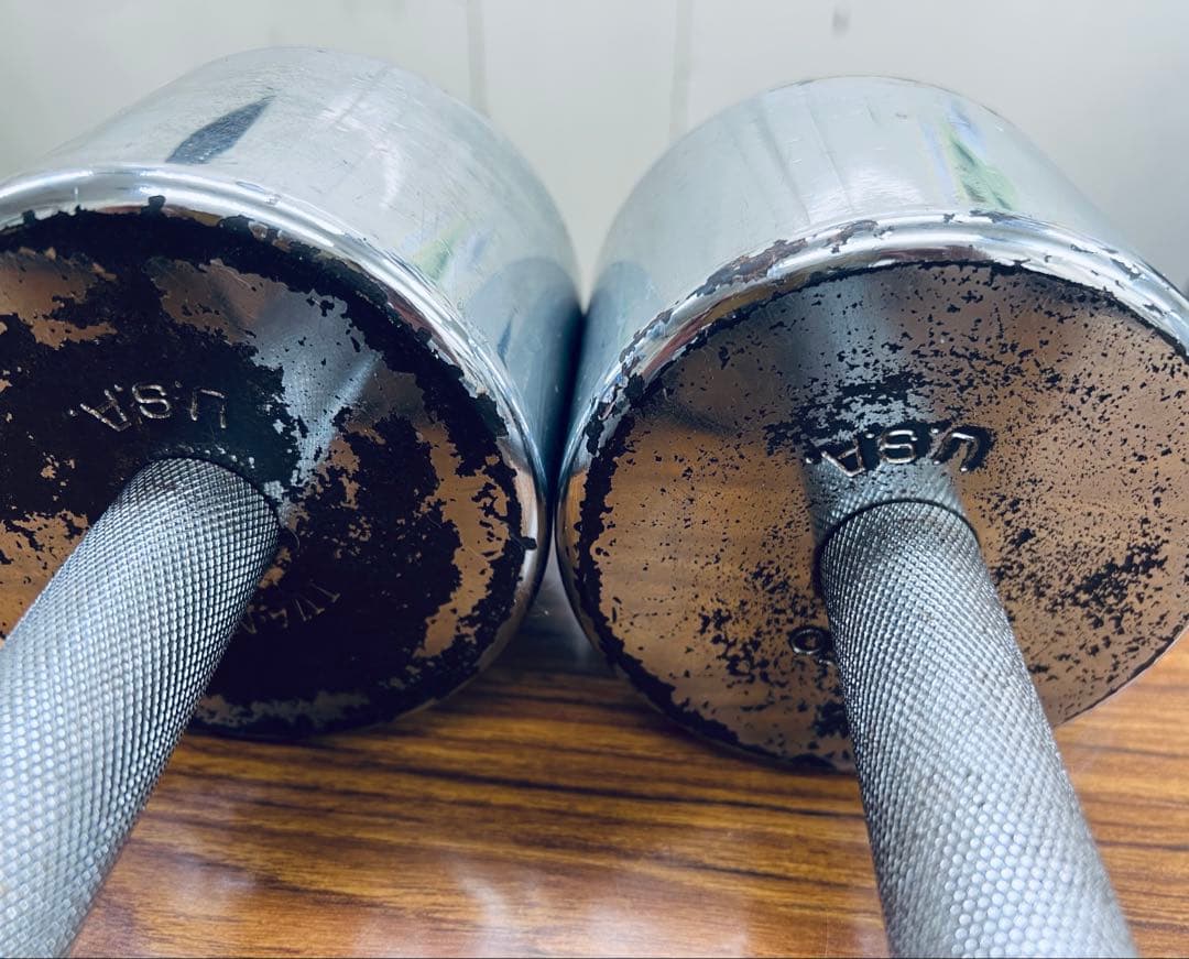 ivanko 回転式　ダンベル　18kg✖️2個