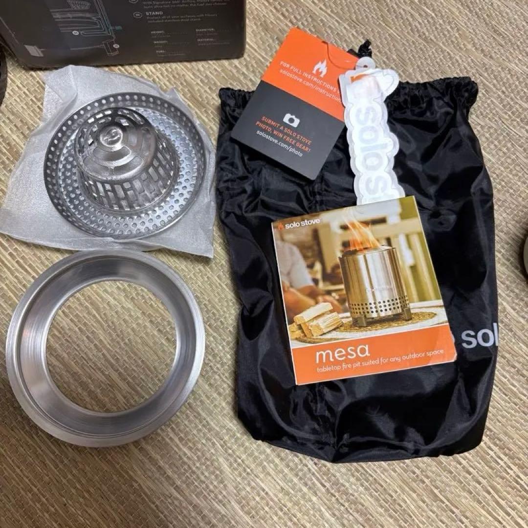 ソロストーブ メサ mesa　Solo stove 卓上暖炉