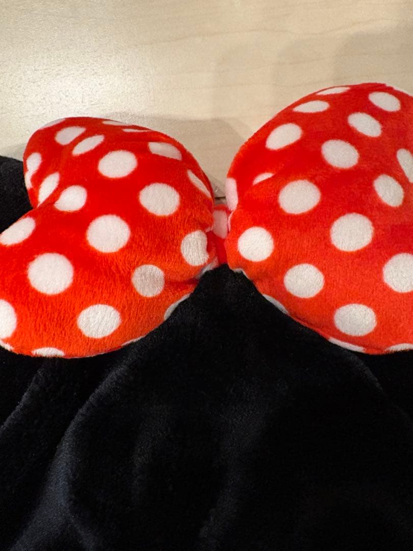 ディズニー　マフラーキャップ　ミニー