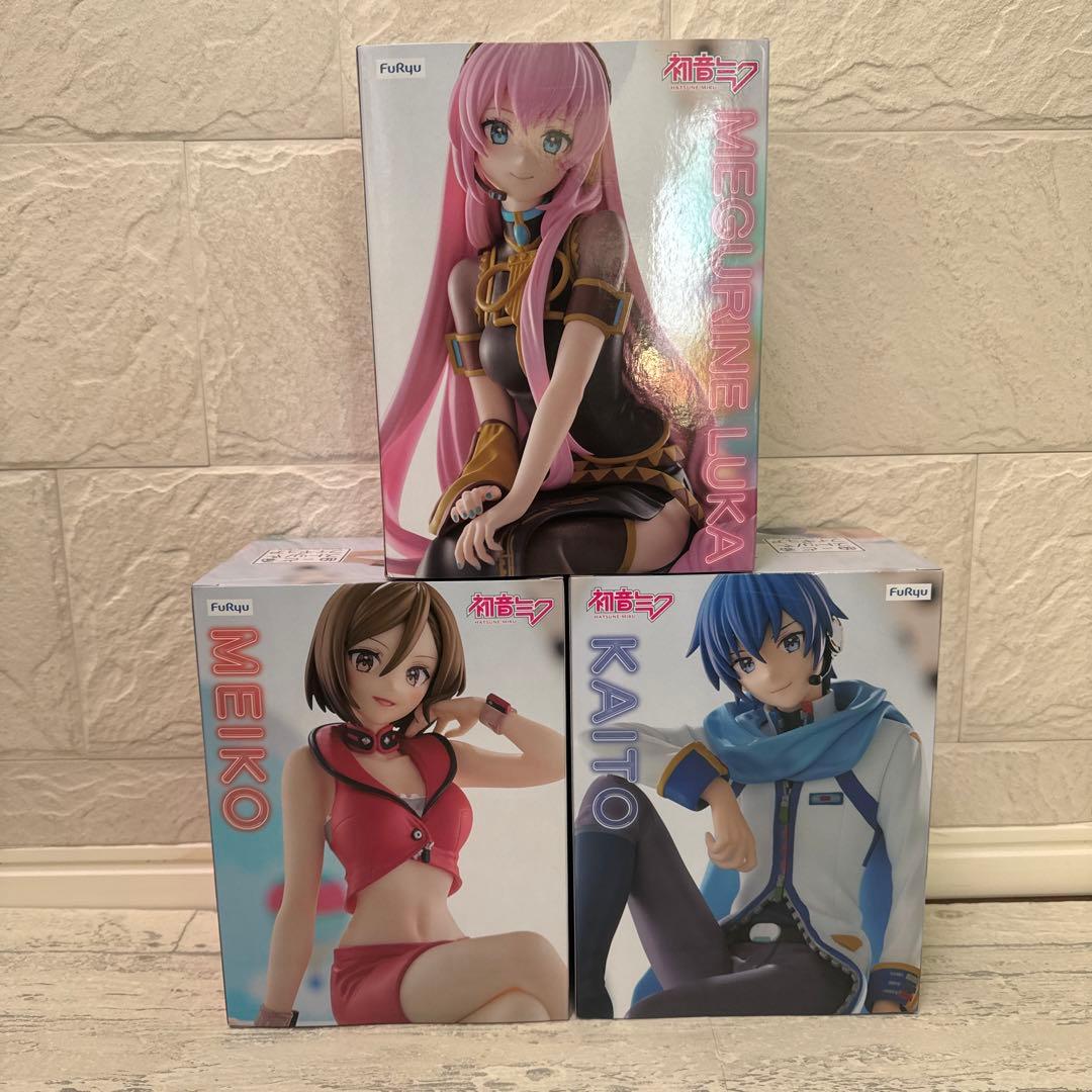 初音ミク ぬーどるストッパー フィギュア　KAITO MEIKO 巡音ルカ