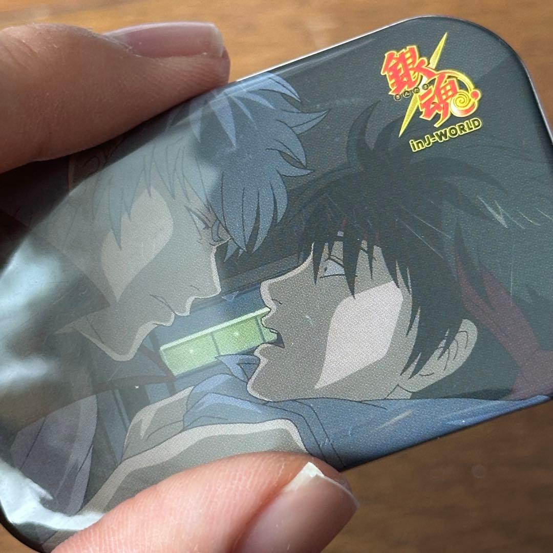 銀魂 J-WORLD JW 真選組 動乱篇　缶バッジ　坂田銀時　土方十四郎