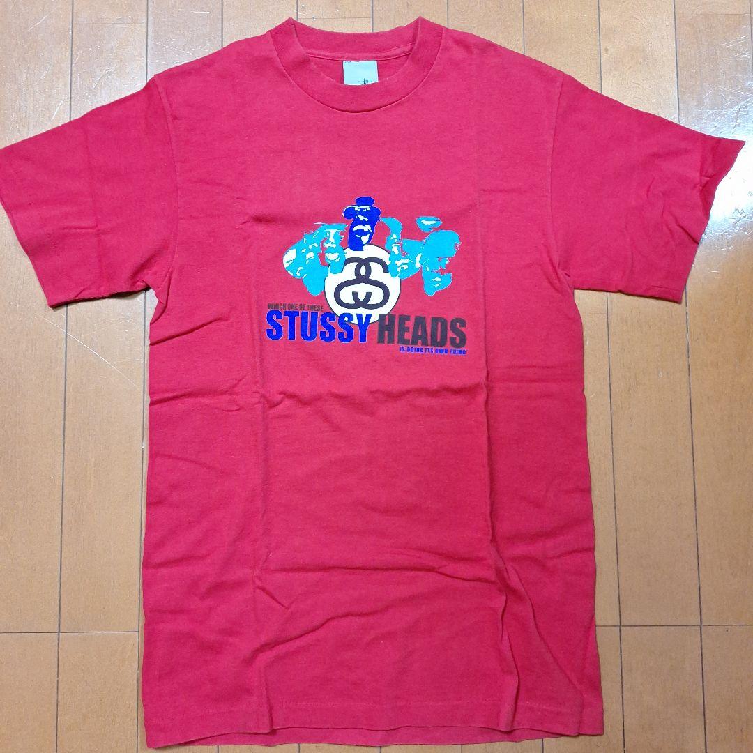 1990s old stussy heads Tシャツ シルバータグ