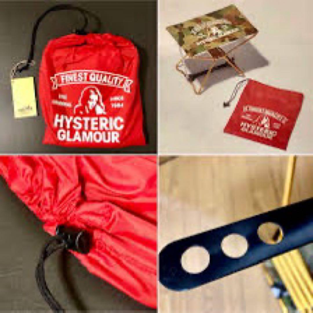 ノベルティ★フォールディングチェア HYSTERIC GLAMOUR★