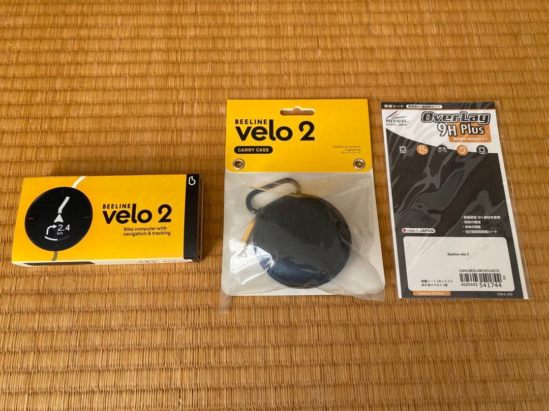 ら*る様 【週末値下げ】BEELINE Velo 2 本体+専用ケース　ナビ&ト