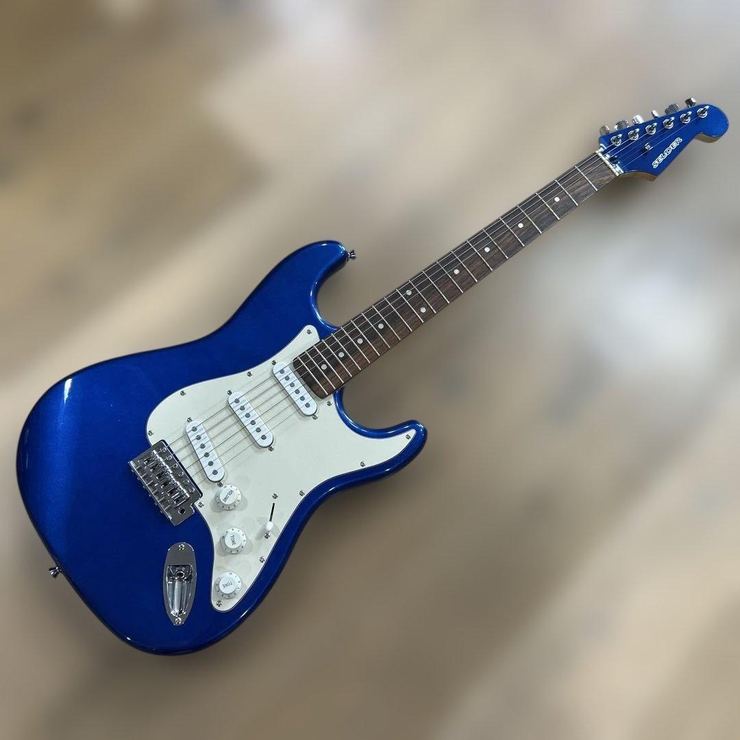 SELDER ブルーストラトキャスター　ギター　used