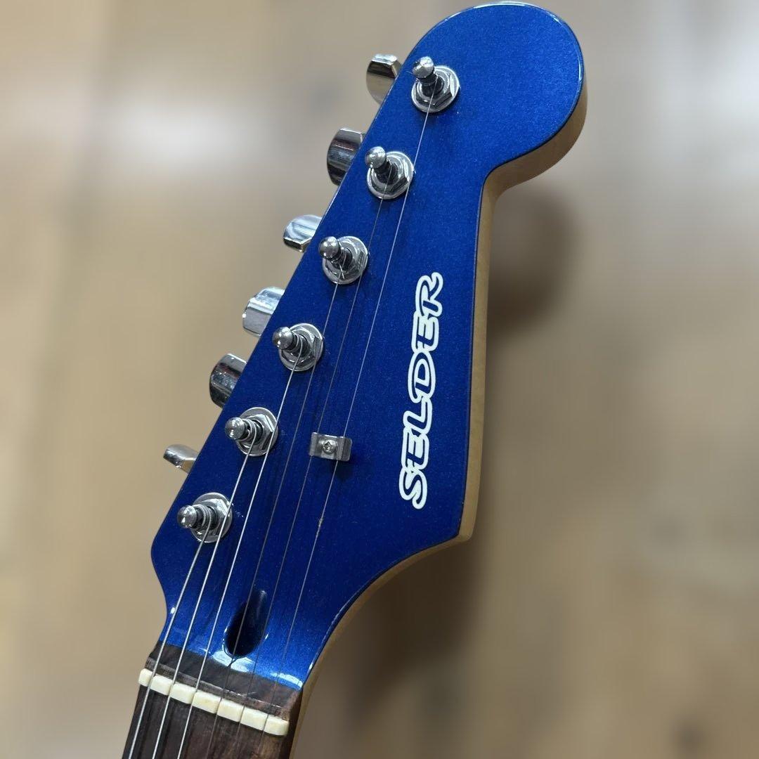 SELDER ブルーストラトキャスター　ギター　used