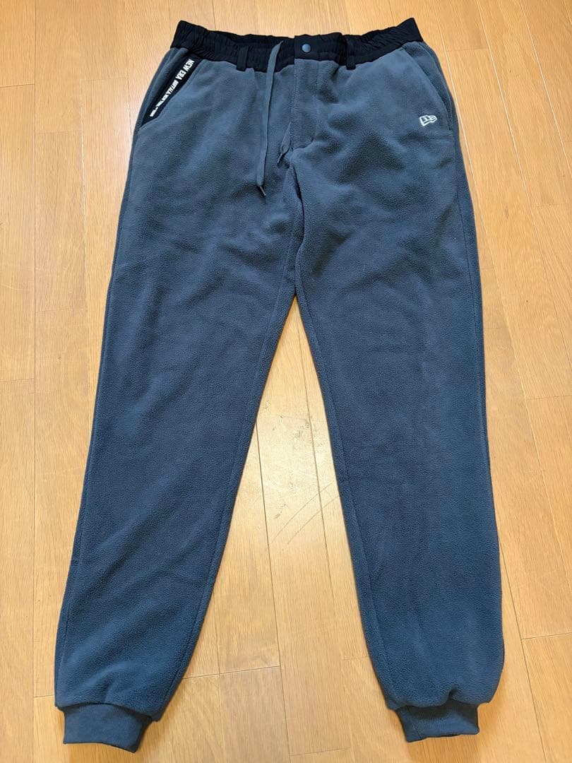 NEWERA GOLF フリースパンツ L チャコールグレー