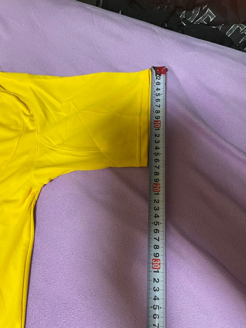 アスレタユニフォームシャツイエローブルー短パンブルーソックスホワイト23Oサイズ