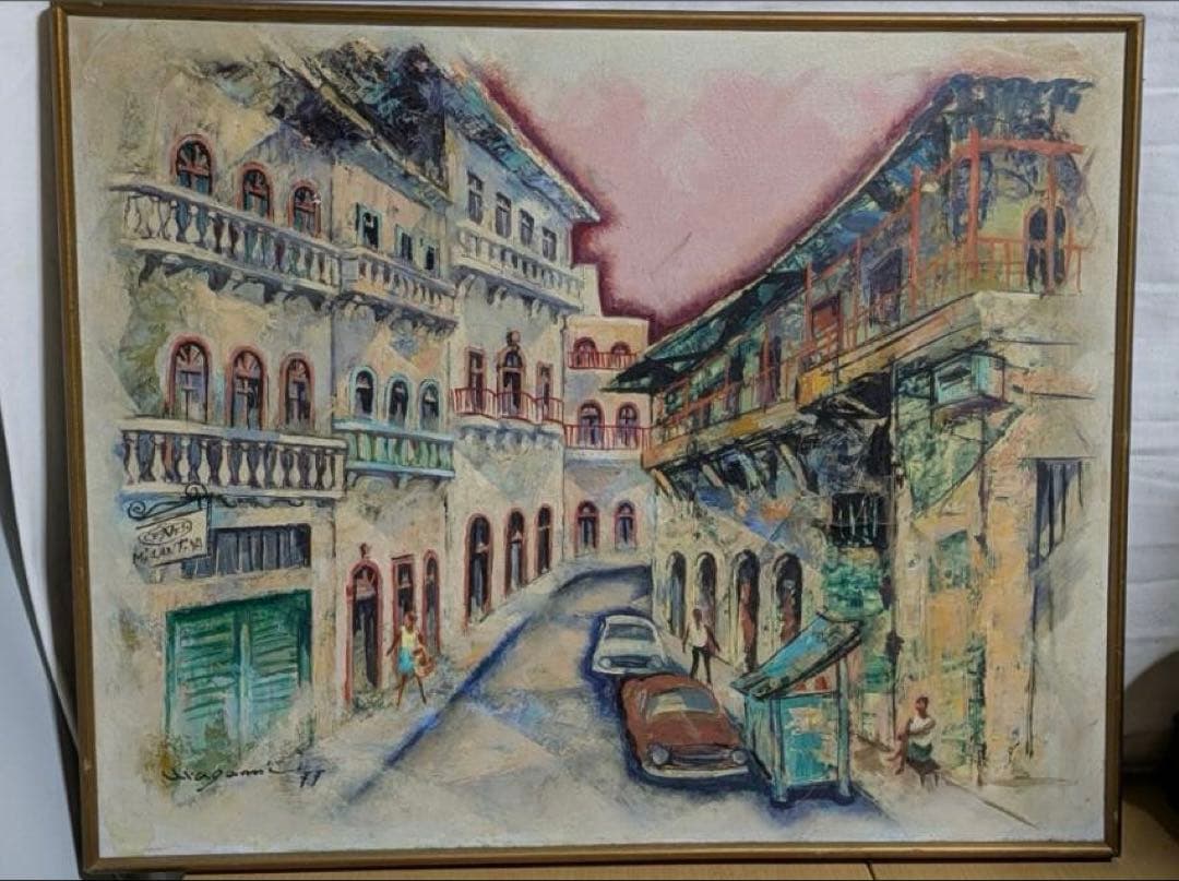 浦上正則 PANAMA Viejo 「Frente del mercado」