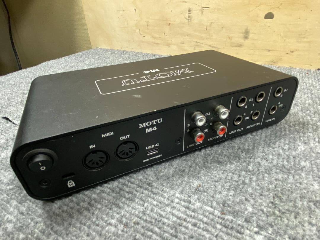 MOTU M4 オーディオインターフェース