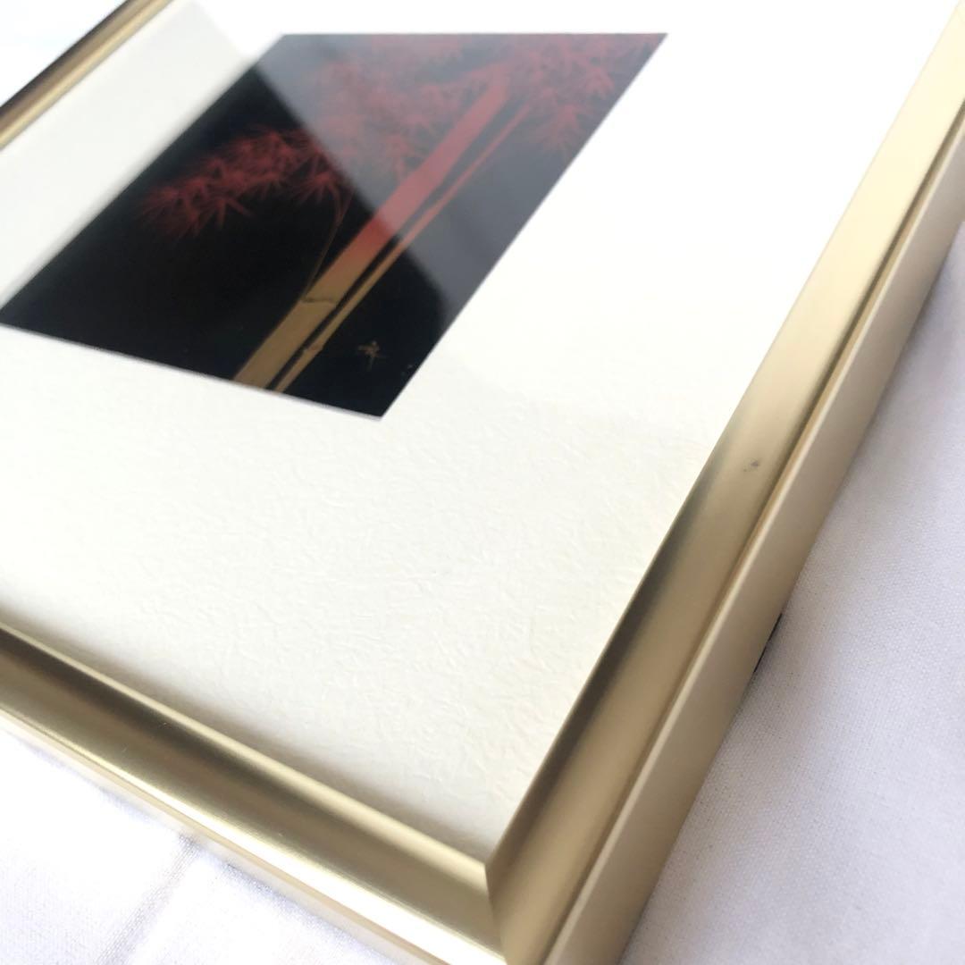 輪島塗　沈金　額縁　未使用品 *