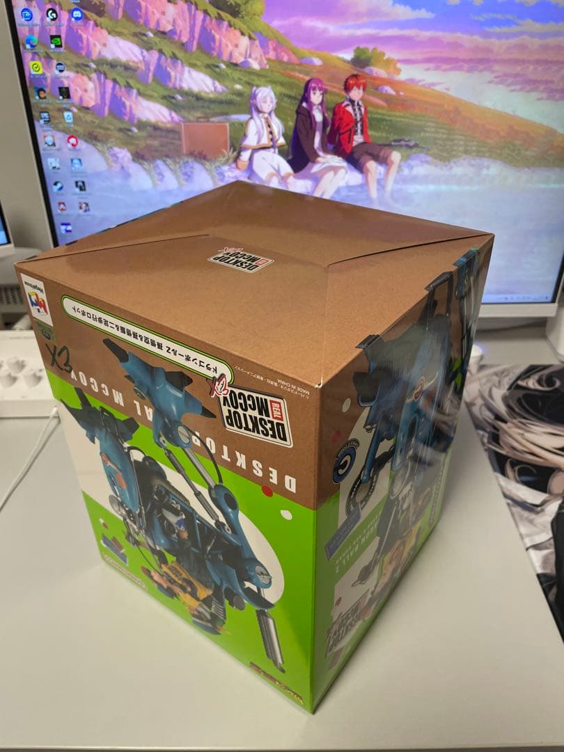 ドラゴンボールZ 孫悟空＆悟飯＆二足歩行ロボット　デスクトップリアルマッコイ