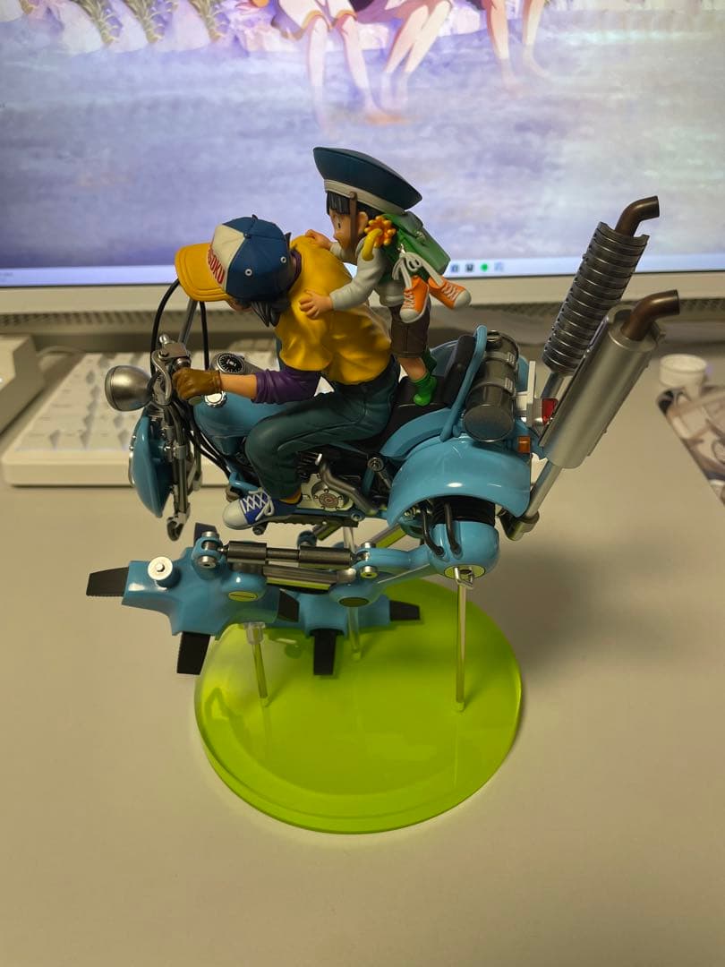 ドラゴンボールZ 孫悟空＆悟飯＆二足歩行ロボット　デスクトップリアルマッコイ