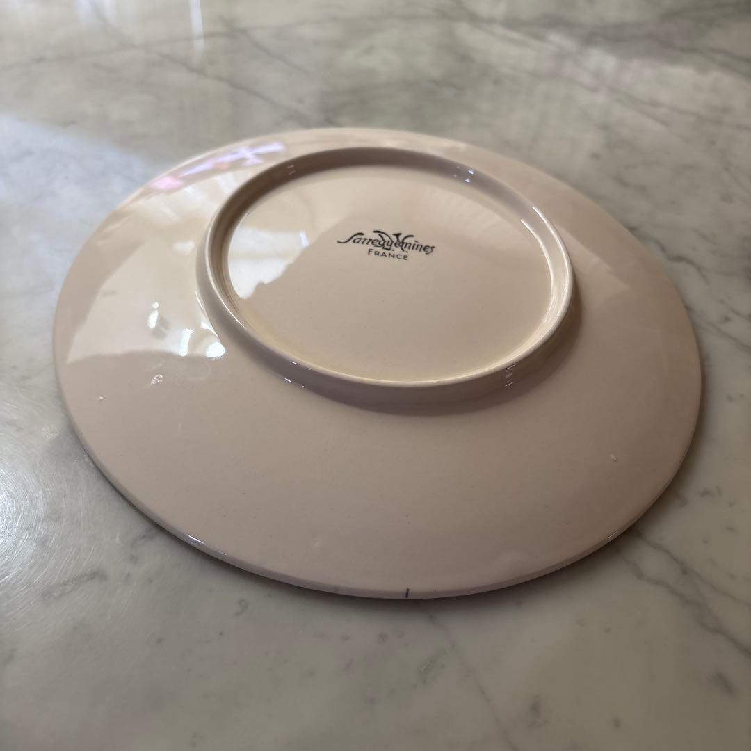 フランス　アンティーク　サルグミンヌ　プレート