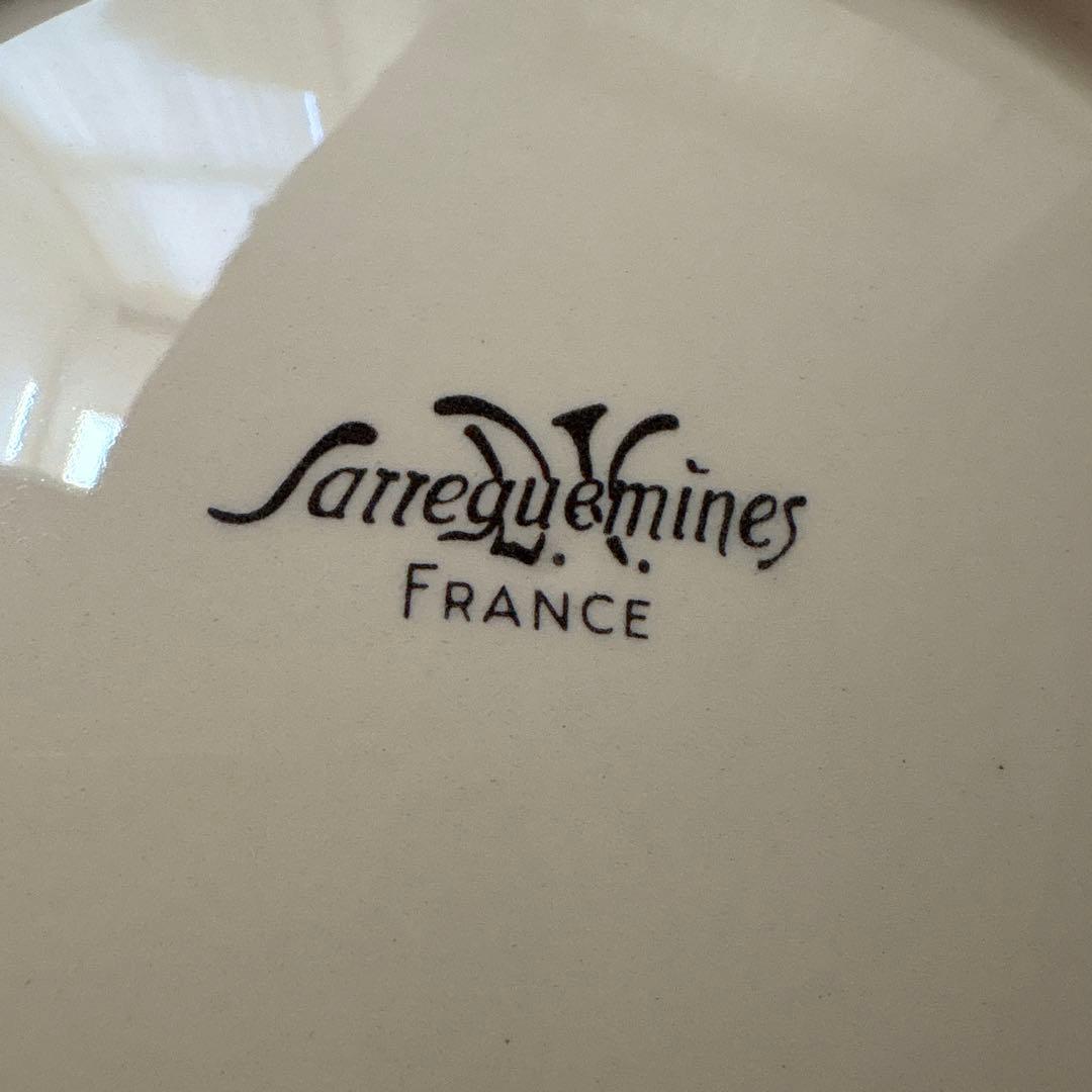 フランス　アンティーク　サルグミンヌ　プレート