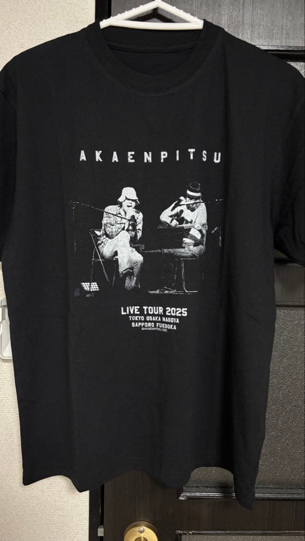 赤えんぴつ　LIVE TOUR 2025 Tシャツ C Sサイズ　バナナマン