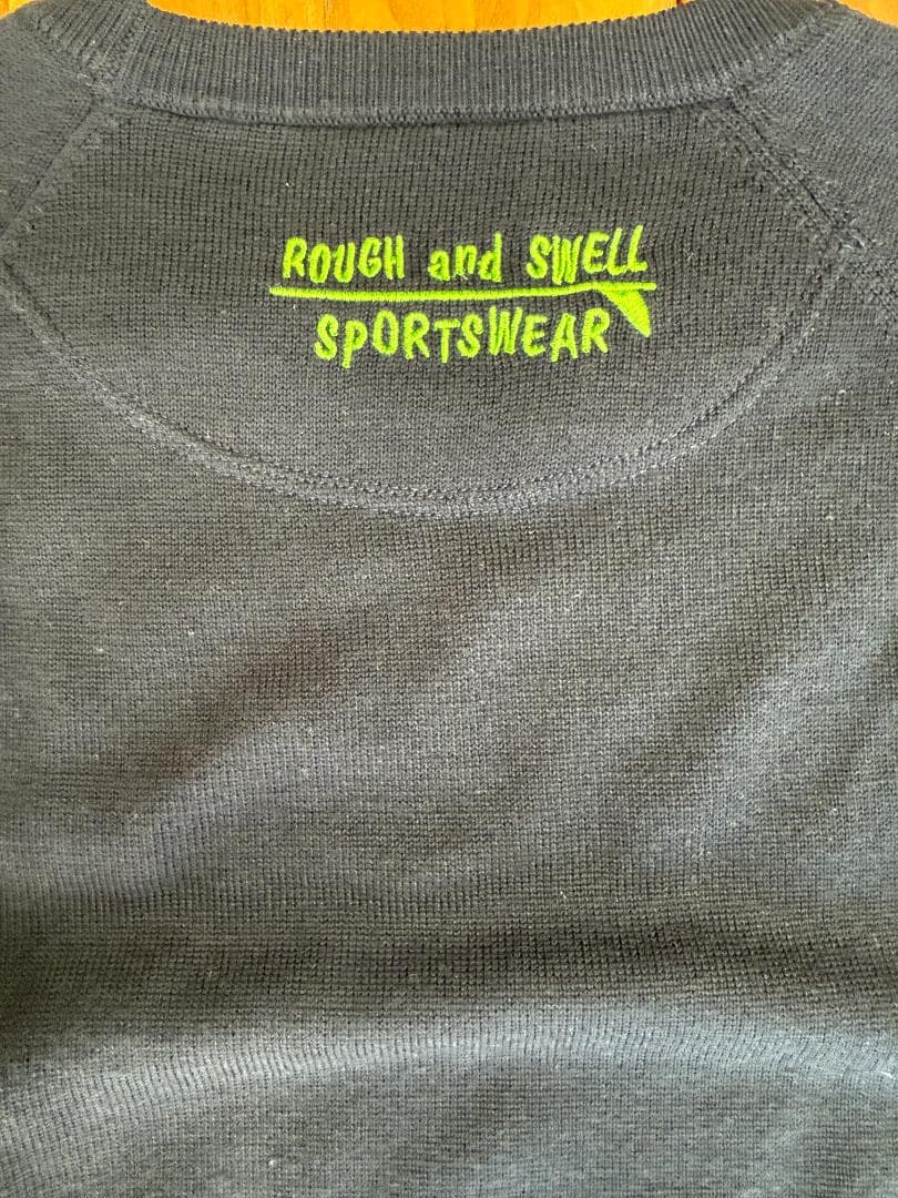 ROUGH and SWELL セーター 紺
