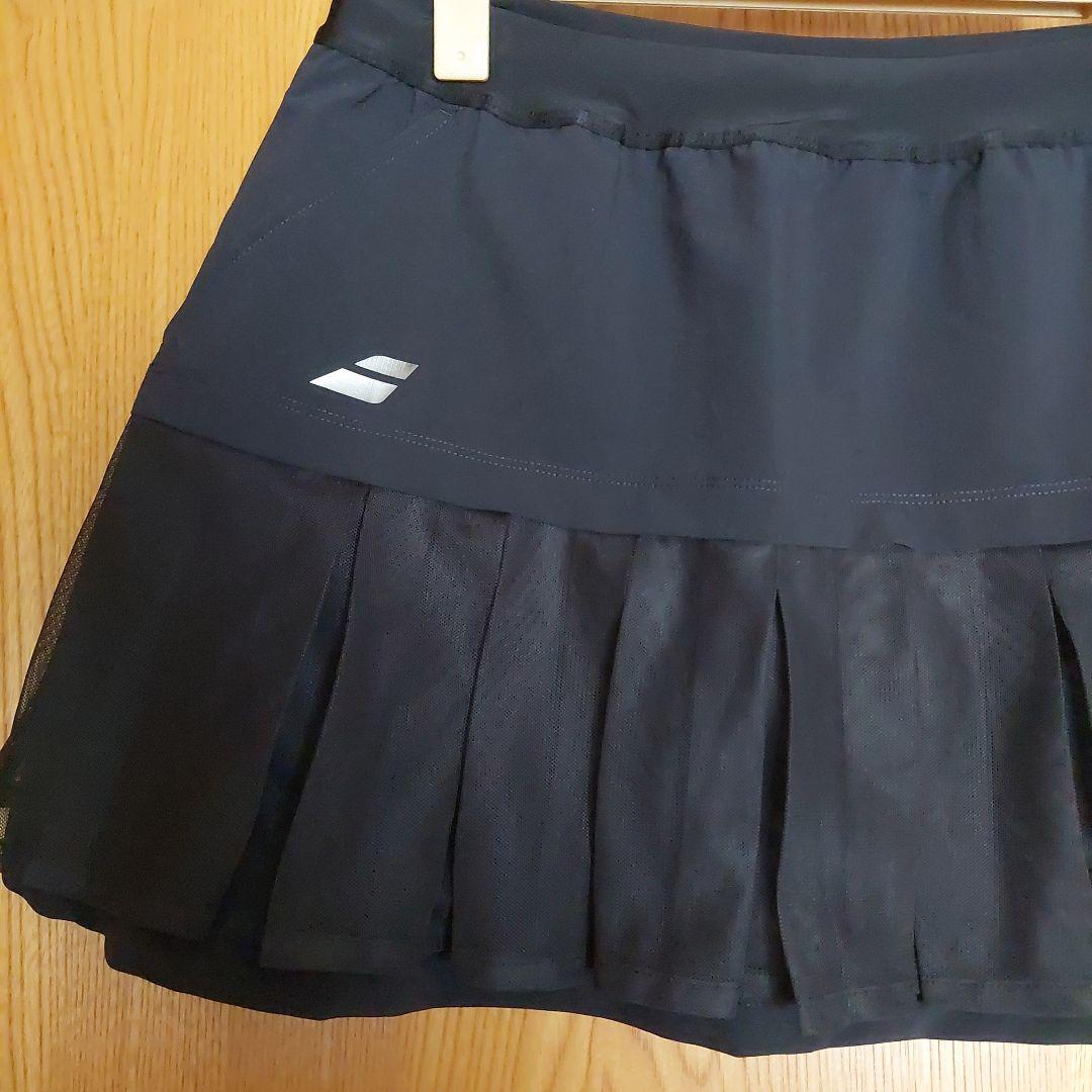 タグ付き新品未使用　Babolat　バボラ　テニススコート　ブラック　XLサイズ